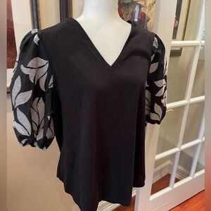 NWT CHICO’S v-neck top in 2X